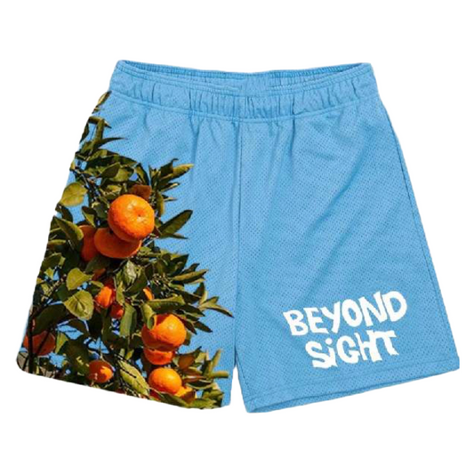 Orange Grove Mesh Shorts